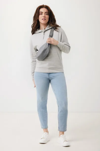 Crescent AWARE™ RPET half moon sling bag - XD Collection silver grey