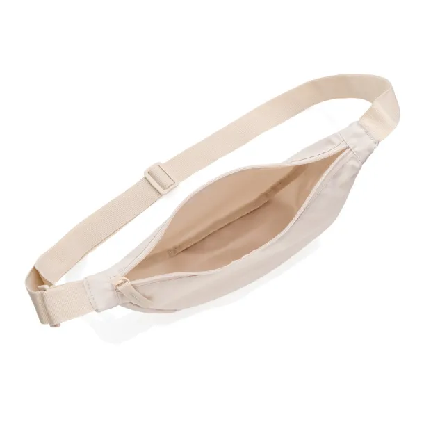 Crescent AWARE™ RPET half moon sling bag - XD Collection beige