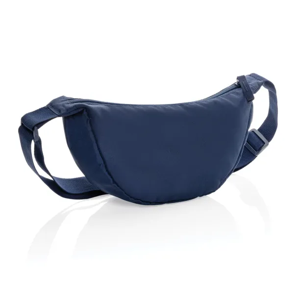 Crescent AWARE™ RPET half moon sling bag - XD Collection blue 