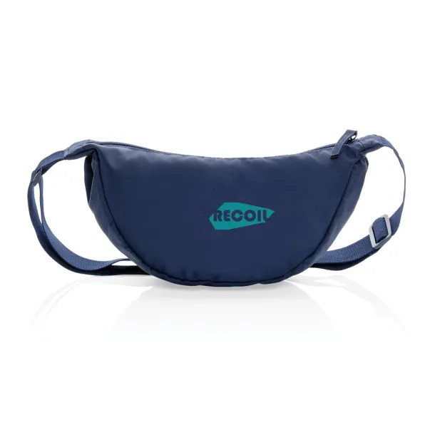 Crescent AWARE™ RPET half moon sling bag - XD Collection blue 