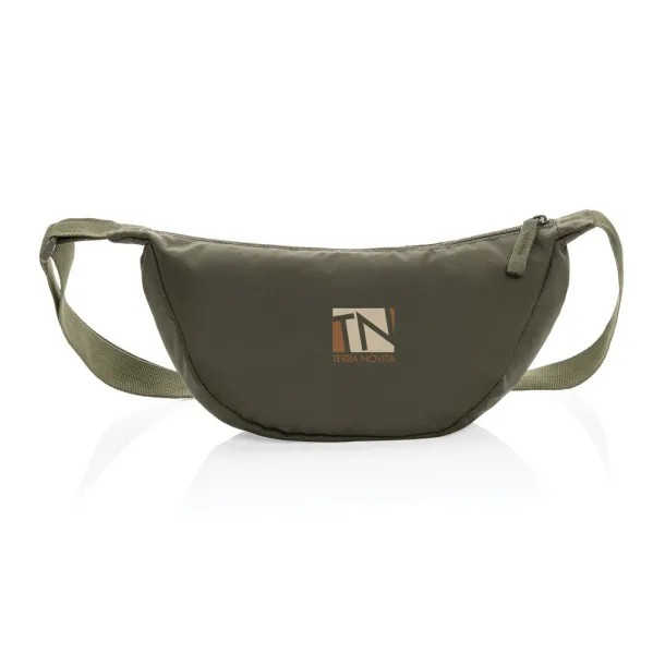 Crescent AWARE™ RPET half moon sling bag - XD Collection brown 