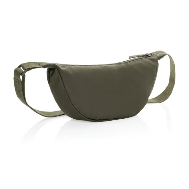 Crescent AWARE™ RPET torbica za rame u obliku polumjeseca - XD Collection khaki