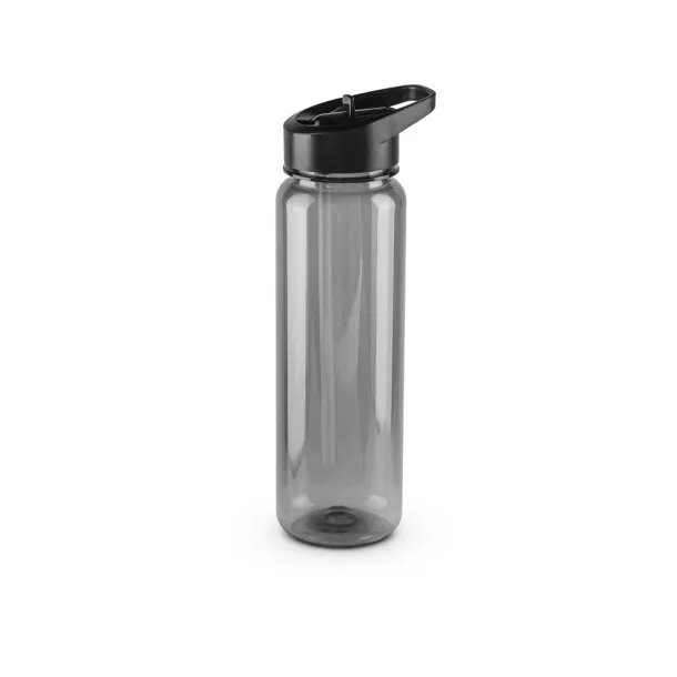 GILMORE rPET sports bottle with glossy translucent finish 750 mL Black