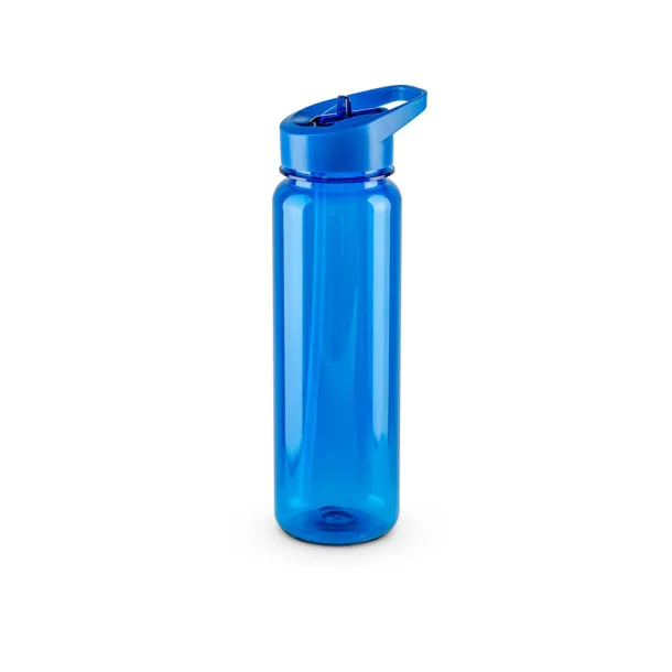 GILMORE rPET sports bottle with glossy translucent finish 750 mL Blue