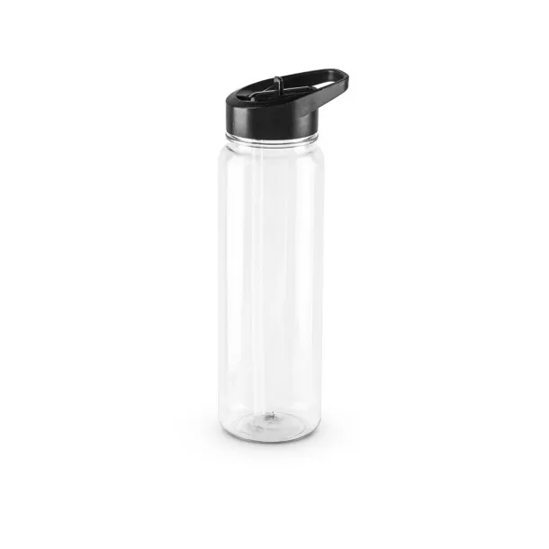 GILMORE rPET sports bottle with glossy translucent finish 750 mL Transparent