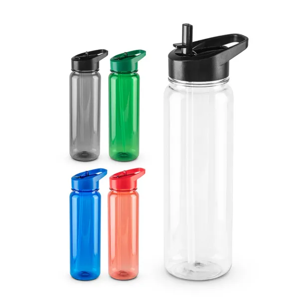 GILMORE rPET sports bottle with glossy translucent finish 750 mL