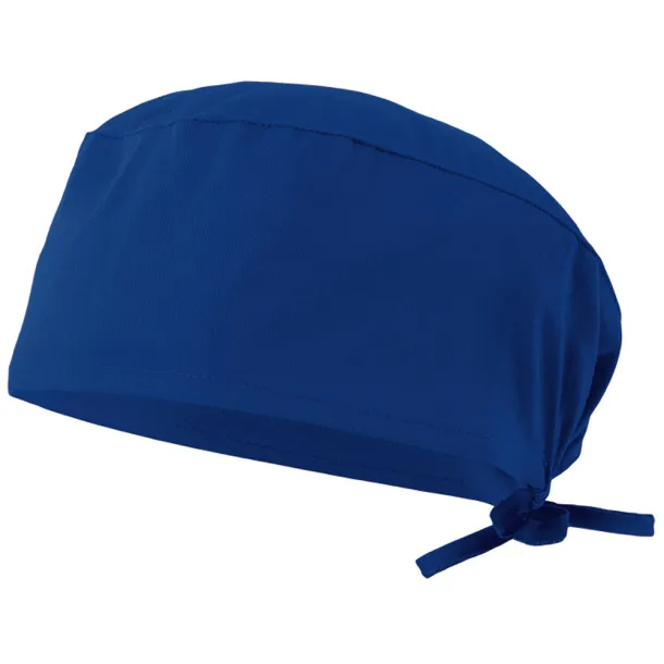 VL ENLIL Sanitary twill cap (190g/m²), in cotton (35%) and polyester (65%) Royal blue