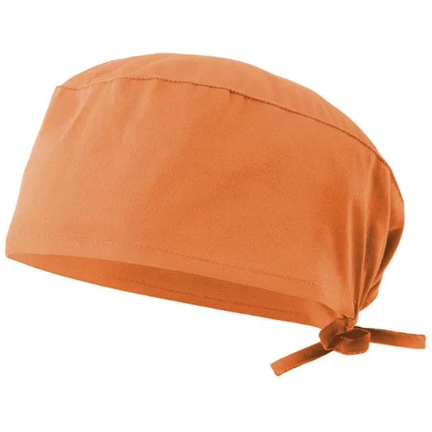 VL ENLIL Sanitary twill cap (190g/m²), in cotton (35%) and polyester (65%) Salmon