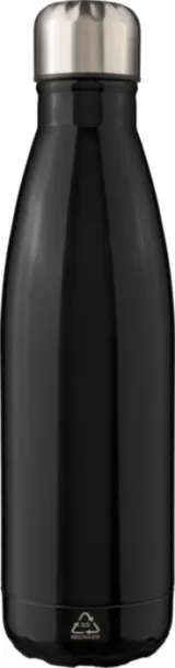 CLIFF boca (650 ml) od recikliranog nehrđajućeg čelika s jednom stijenkom black