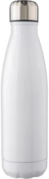 CLIFF Recycled stainless steel single-walled flask 650 ml white