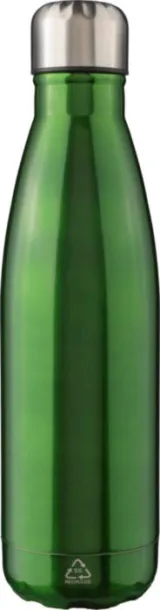 CLIFF Recycled stainless steel single-walled flask 650 ml green