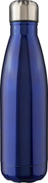 CLIFF Recycled stainless steel single-walled flask 650 ml blue