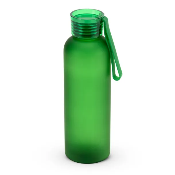 RIO rPET rPET bottle with matt finish 600 mL Green