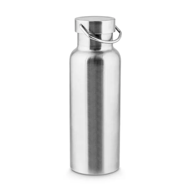 DUPLANTIS Stainless steel bottle (90% recycled) with vacuum insulation 810 mL Satin silver