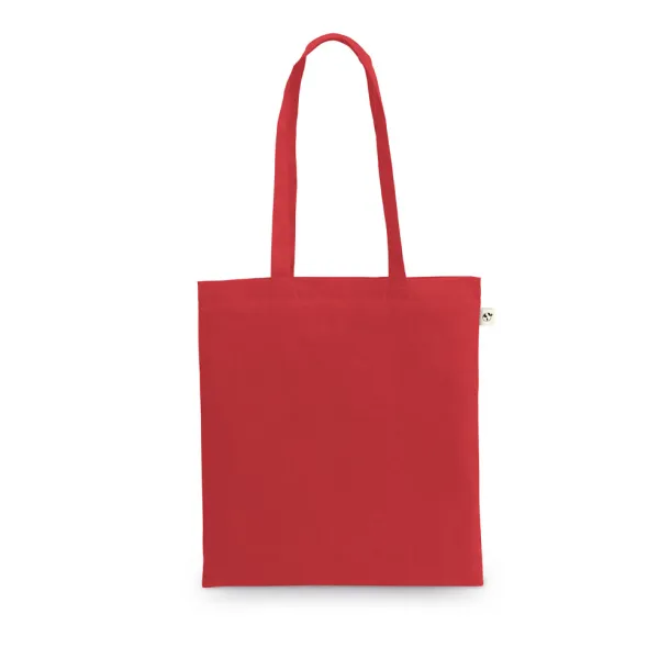 MEXICO Bag made from recycled cotton (70%) and polyester (30% rPET) (150 g/m²) Red