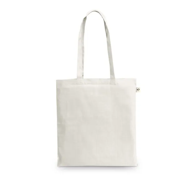 MEXICO Bag made from recycled cotton (70%) and polyester (30% rPET) (150 g/m²) White