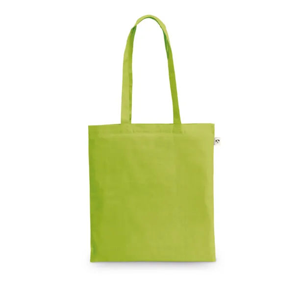 MEXICO Bag made from recycled cotton (70%) and polyester (30% rPET) (150 g/m²) Light green