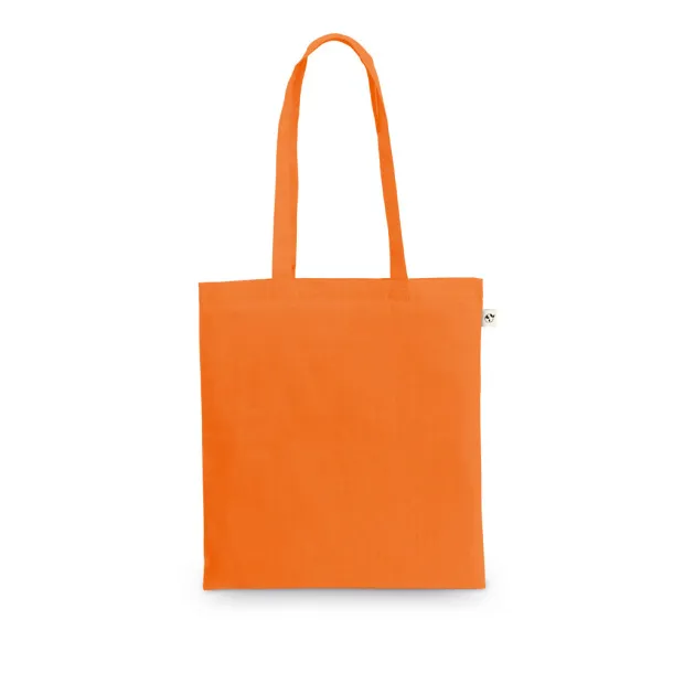 MEXICO Bag made from recycled cotton (70%) and polyester (30% rPET) (150 g/m²) Orange