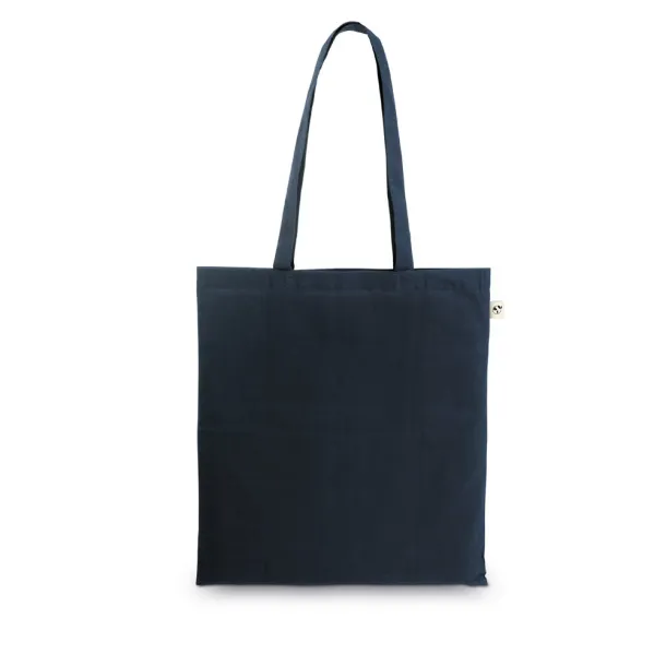 MEXICO Bag made from recycled cotton (70%) and polyester (30% rPET) (150 g/m²) Navy Blue