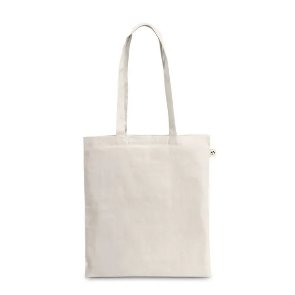 BEJA 100% recycled cotton bag (180 g/m²) Light natural