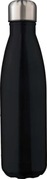 CLIFFORD boca (500 ml) od recikliranog nehrđajućeg čelika s dvostrukom stijenkom Crna