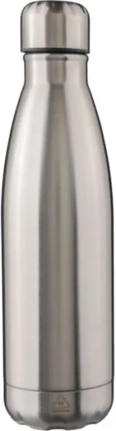 CLIFFORD Recycled stainless steel double-walled flask 500 ml silver