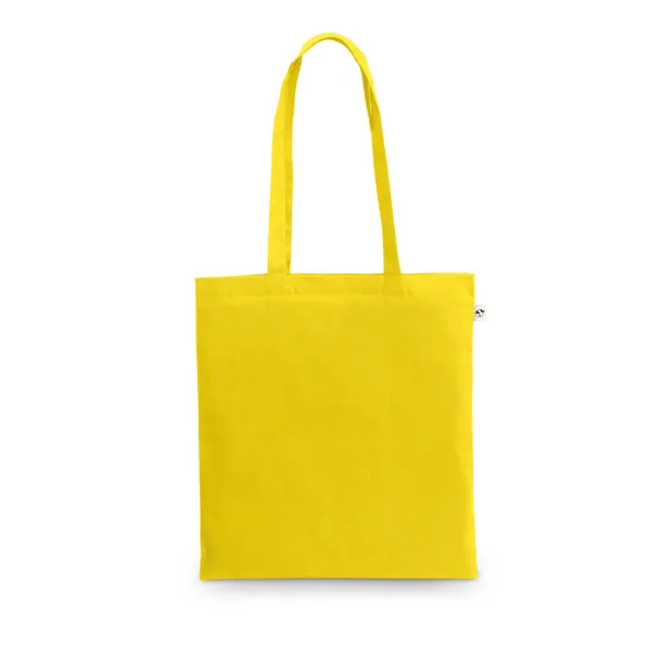 MADEIRA 100% organic cotton bag (140 g/m²) Yellow