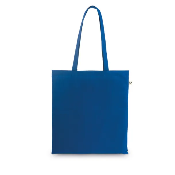 MADEIRA 100% organic cotton bag (140 g/m²) Royal blue