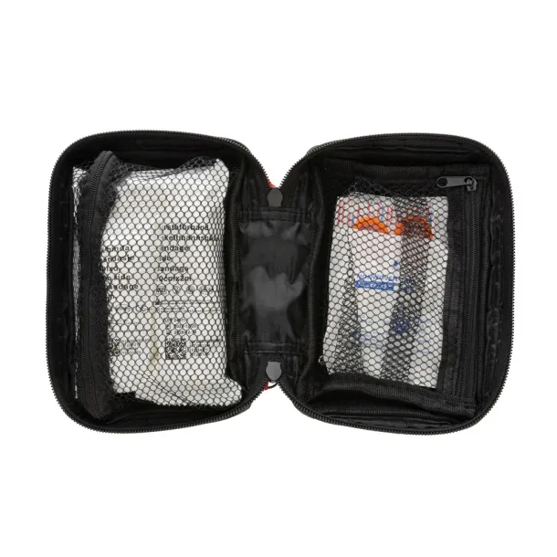  RCS recycled nubuck PU pouch  first aid set - XD Collection Black 