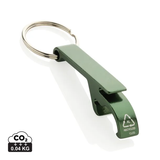  RCS recycled aluminum bottle and can opener - XD Collection Zelena