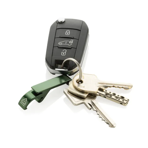  RCS recycled aluminum bottle and can opener - XD Collection Zelena