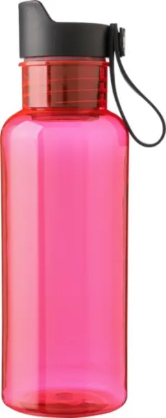 ERICA rPET drinking bottle 600 ml red