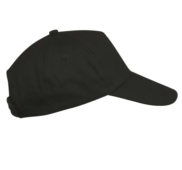  FIRST KIDS - KIDS' 5 PANEL CAP - K-UP Black