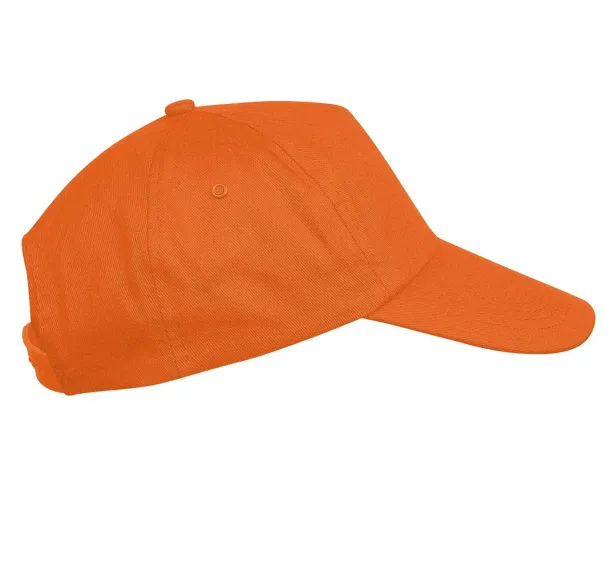  FIRST KIDS - KIDS' 5 PANEL CAP - K-UP Orange