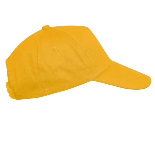  FIRST KIDS - KIDS' 5 PANEL CAP - K-UP Yellow