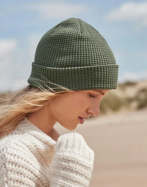  Organic Cotton Waffle Beanie - Beechfield