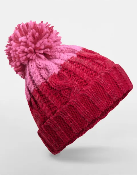  Apres Beanie - Beechfield Classic Red True Pink