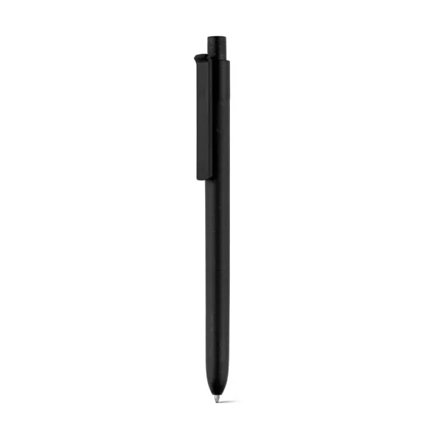 MILKPOINT Ballpoint pen made from milk cartons (85% recycled PE) Black