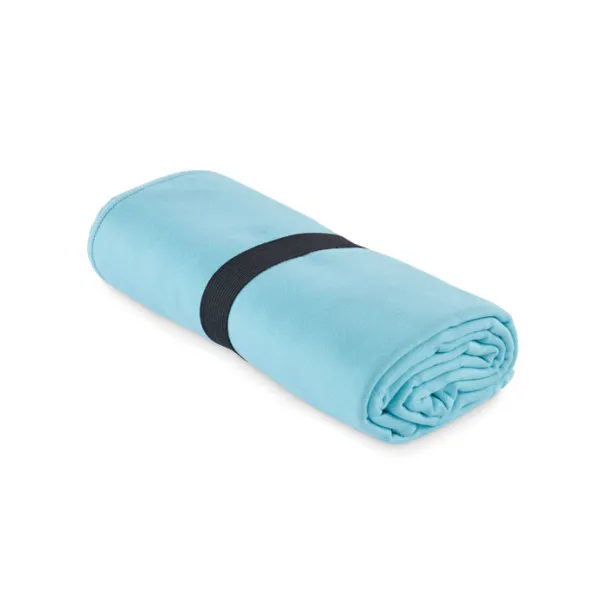 WAXOFF Double sided microfibre towel Turquoise