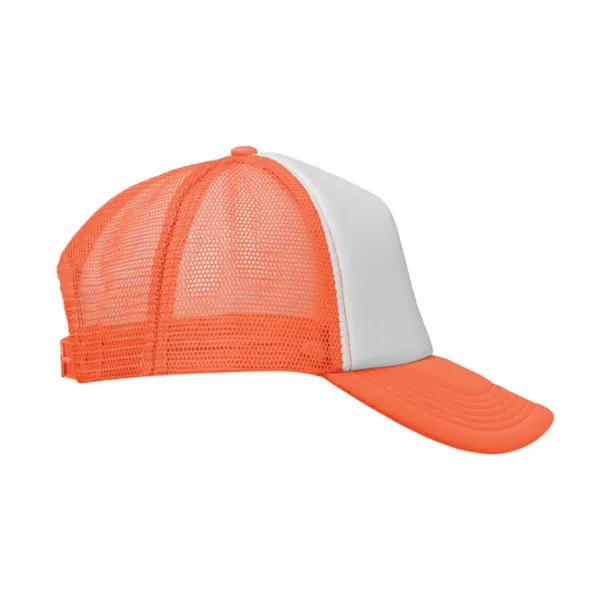 BUBBLE Truckers cap neon orange