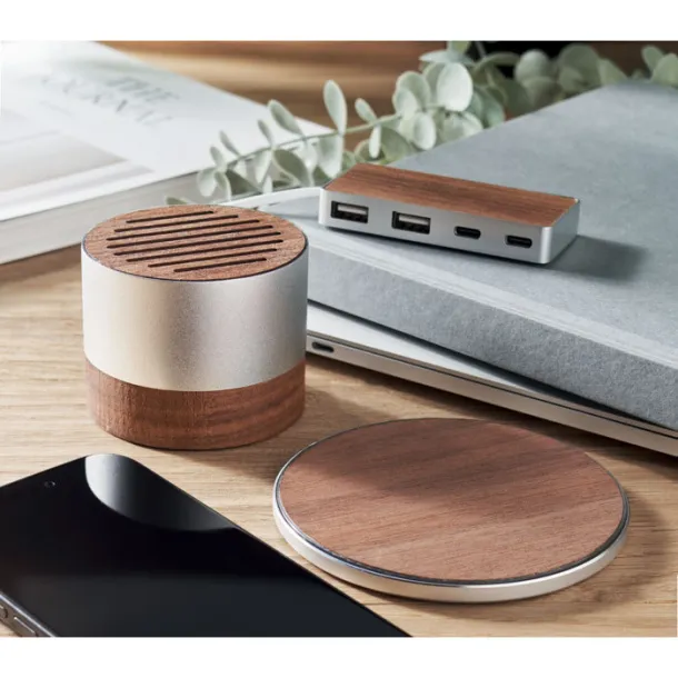 SOUNEUZ Recycled aluminium speaker Wood