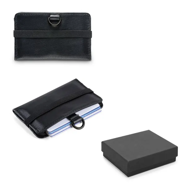 ORVYN RFID-blocking wallet for 10 cards