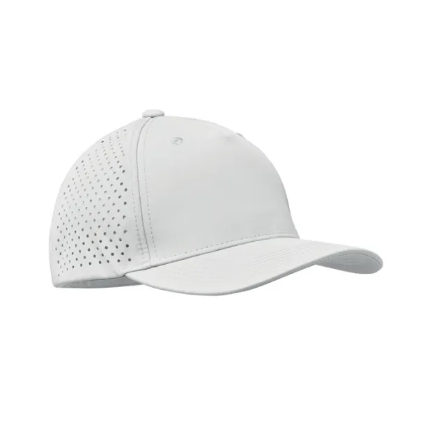 CAPO 5 panel baseball cap 130 gr/m² White