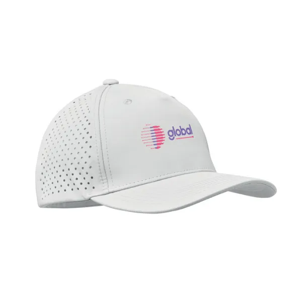 CAPO 5 panel baseball cap 130 gr/m² White