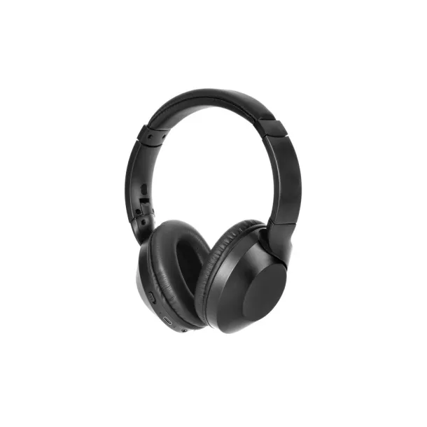 HENDRIX Foldable wireless headphones with 20h of battery life in recycled ABS (100% rABS) Black