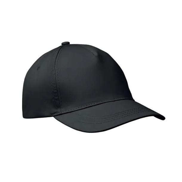 BUZZ 5 panel baseball cap Black