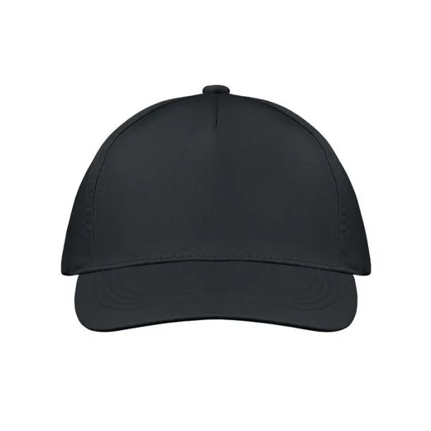 BUZZ 5 panel baseball cap Black