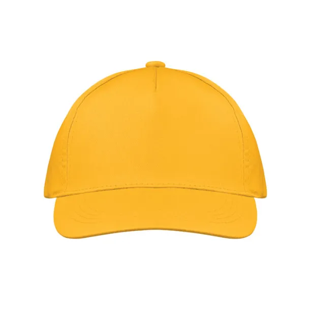 BUZZ 5 panel baseball cap Yellow