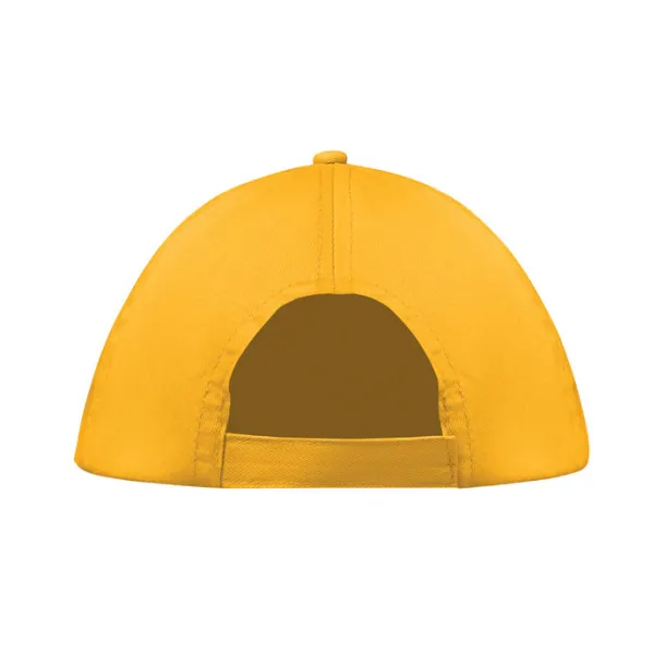 BUZZ 5 panel baseball cap Yellow