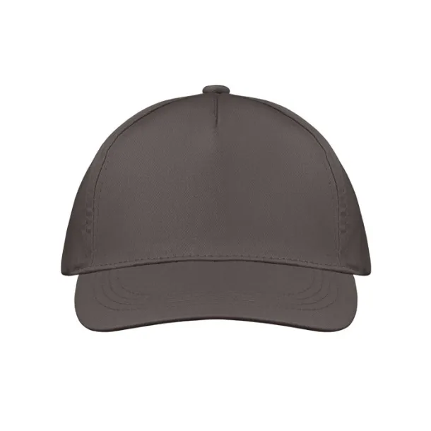 BUZZ 5 panel baseball cap stone grey